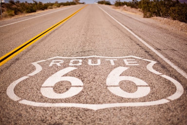 USA Reisen - Route 66 in Kalifornien.